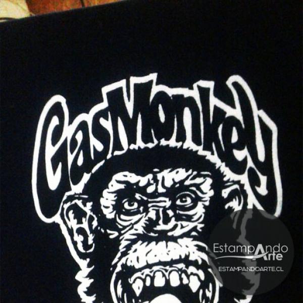 Polera Estampada Gas Monkey